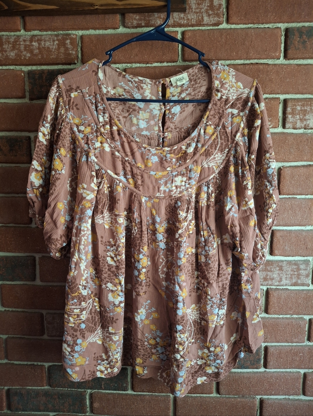 Ana a new approach blouse multicolor- floral